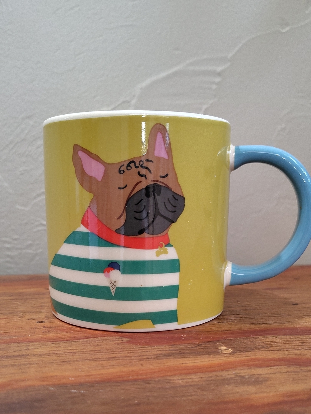 Joules Golden Pug Cup Mug Hot Drinks Tea Coffee Animal So Fetch